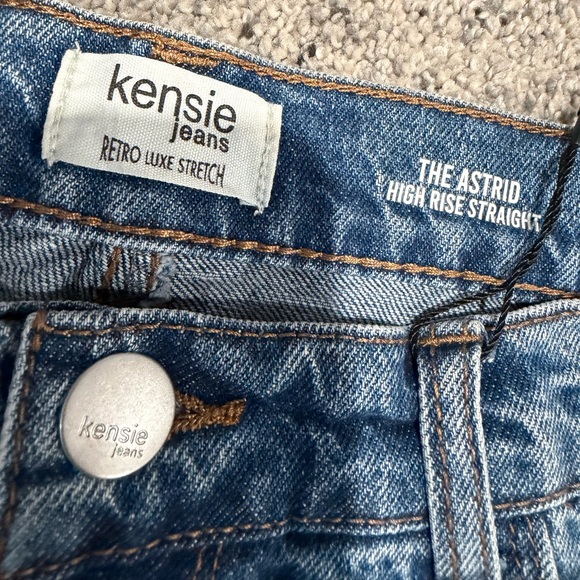 NWT Kensie Studded High Rise Straight - Picture 3 of 5